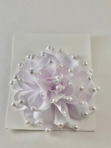 AKA White Pearl Flower Pin