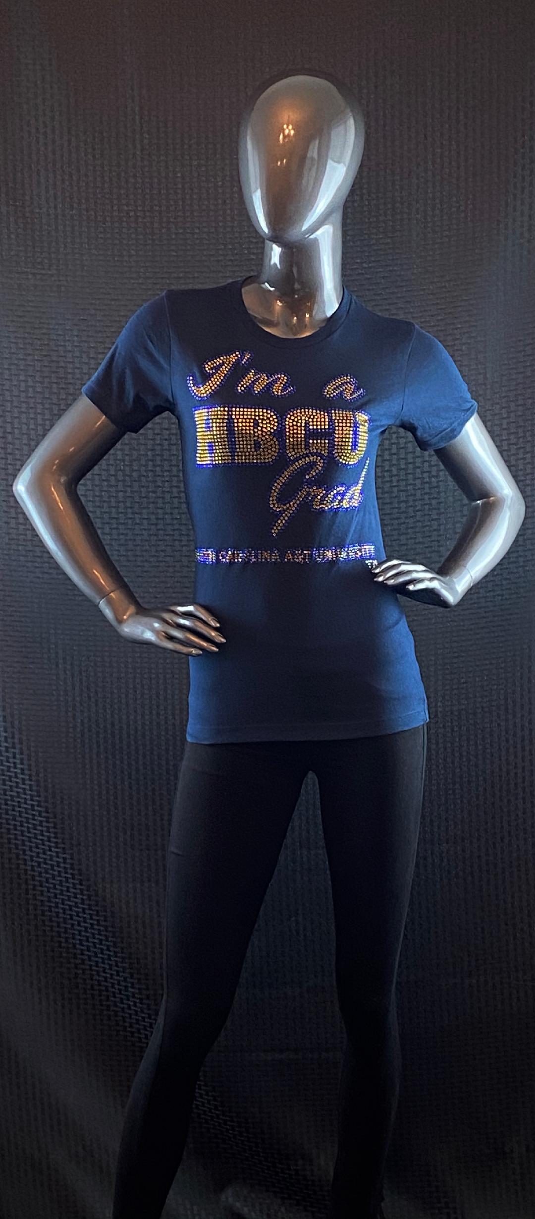 HBCU Grad A&T Fitted TShirt