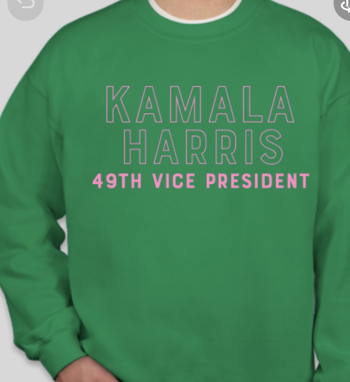Kamala Harris - Crew Neck Sweatshirt
