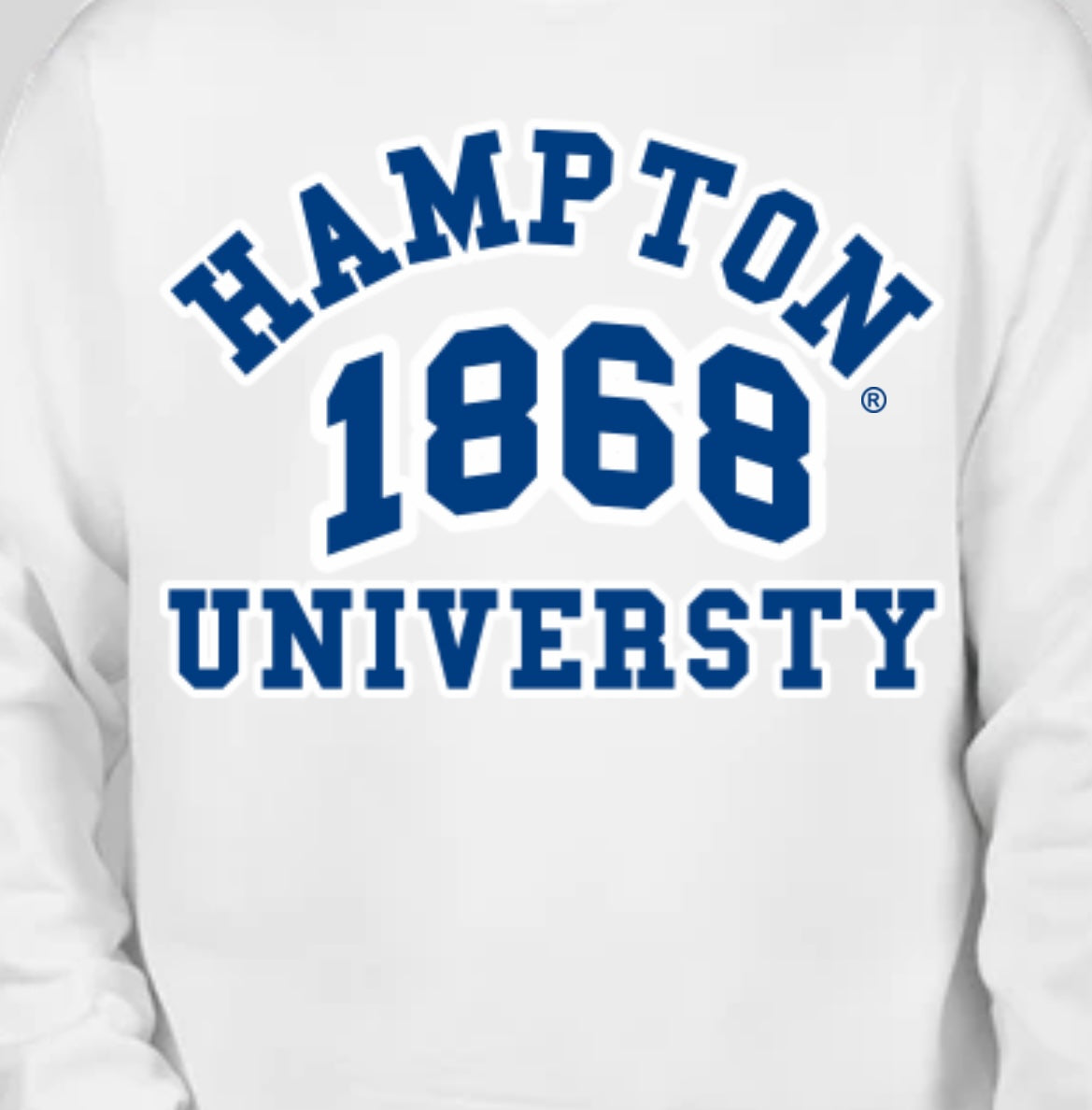 HU 1868 Sweatshirt- Off the Shoulder