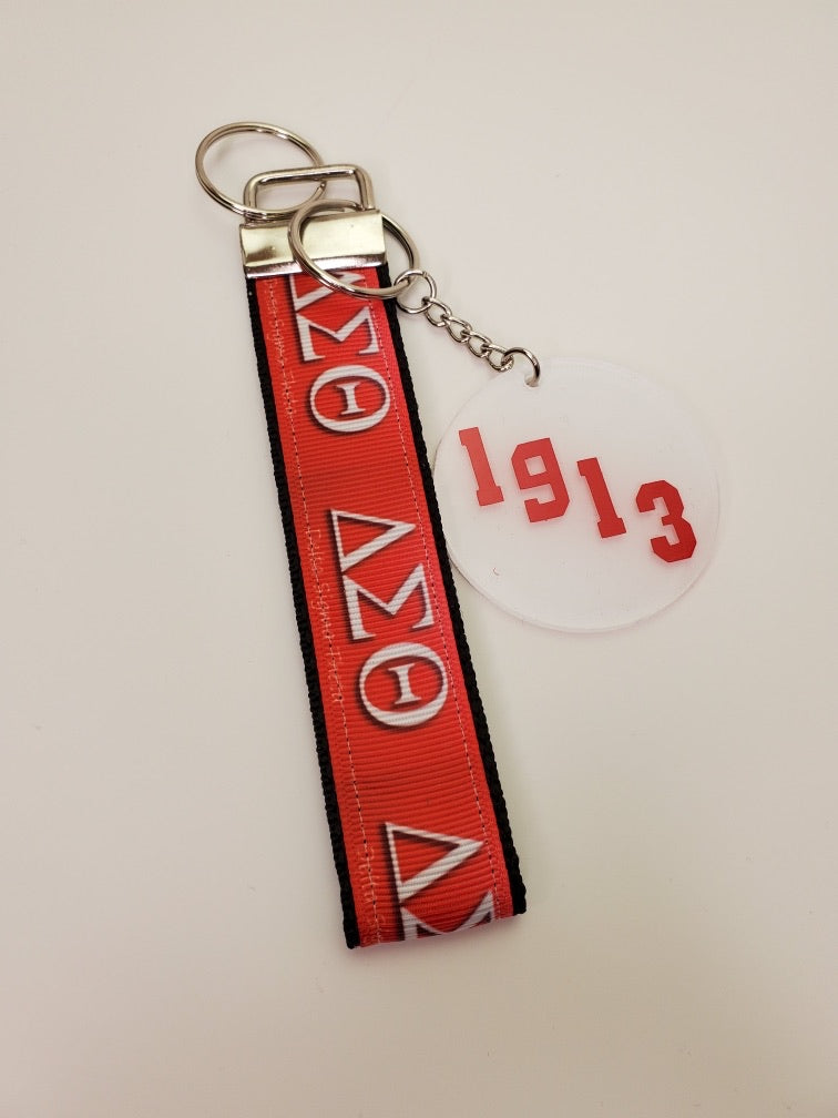 Delta 1913 Symbol Key Chain